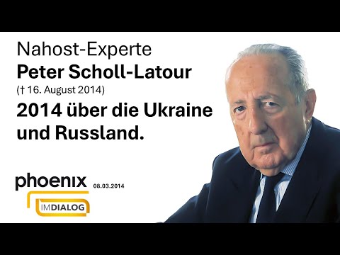 Peter Scholl-Latour 2014 über die Ukraine und Russland
