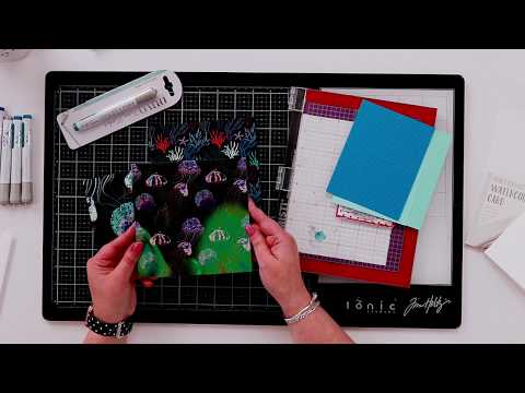 How to add pizzaz to your patterned paper + Quick & Easy Card Tutorial