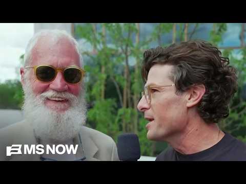 David Letterman to MS NOW on Obama Center opening: 'It's an amazing afternoon!'