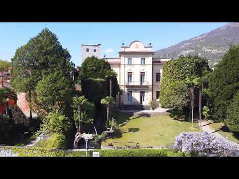 Elegant historic villa directly on the shore of Lake Como