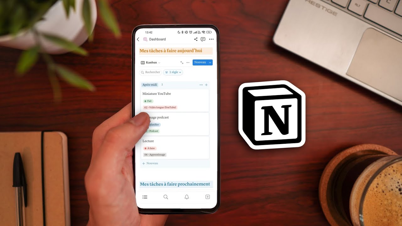 Comment organiser ses journées en 5 minutes avec Notion
