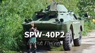 preview picture of video 'SPW-40P2 in Aktion! Schützenpanzenwagen 40P2 in seinem Element [HD]'