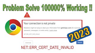 Your connection is not private windows 7 problem | google chrome | KP Tech Info