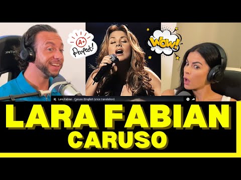 First Time Hearing Lara Fabian - Caruso Reaction - DOES IT GET ANY MORE PERFECT THAT THIS?!