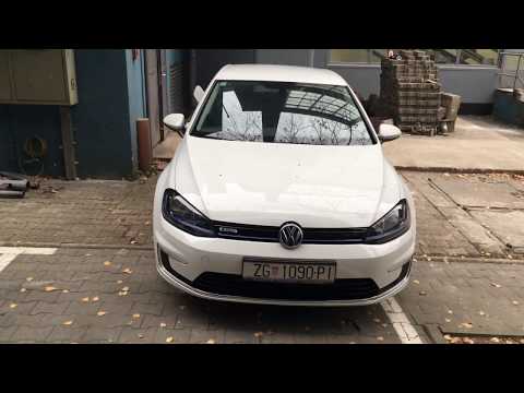 VW eGolf 7 2016 review and test drive