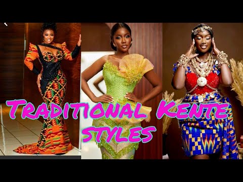 40+ traditional Kente styles/Ghana 🇬🇭 traditional marriage attire #kentestyles