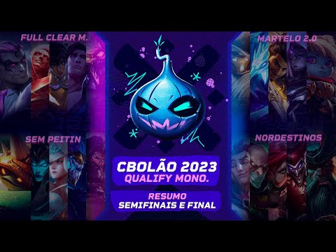 Resumo CBOLÃO 2023: FINAIS do QUALIFICATÓRIO MONOCHAMPIONS