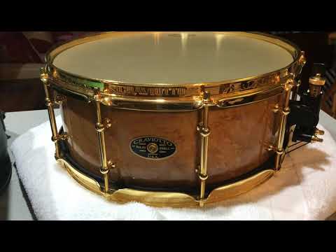 DW/CRAVIOTTO 003/200 LAKE SUPERIOR Timeless Timber Birdseye Maple Snare