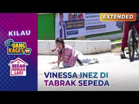 WADUH! Vinessa Inez Ditabrak Sepeda!! | KILAU UANG KAGET & BEDAH RUMAH | PART 1/8