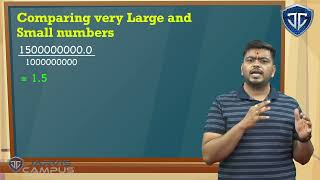 STD 8 ch 12 comparing very large and small numbers