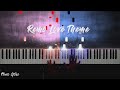 Remo BGM Piano Cover Love Theme Anirudh Sivakarthikeyan Particle Effect Piano Glise