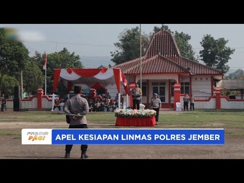 POLRES JEMBER GELAR APEL KESIAPAN LINMAS JELANG PILKADA