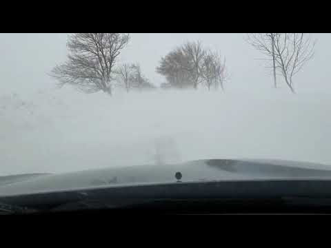 Urmarile viscolului pe DN 22 Ramnicu Sarat-Braila