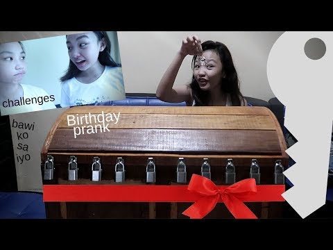NEVER ENDING BIRTHDAY CHALLENGES TO AUREA | PART 2 "ANG BAUL" | Aurea & Alexa