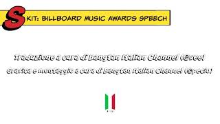 [SUB ITA] BTS - Skit: Billboard Music Awards Speech (6a Traccia - Love Yourself: Her)