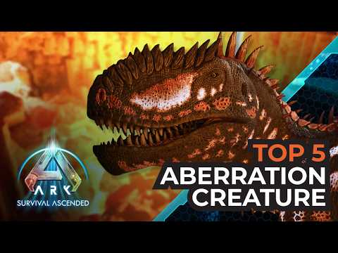 Top 5 Aberration Creature Mods in ARK: Survival Ascended🦖