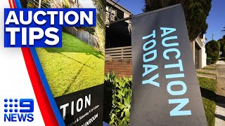 Bidding tips to secure property auctions | 9 News Australia