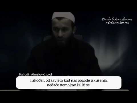 prof.Hajrudin Ahmetović|| Kada nas pogode iskušenja||