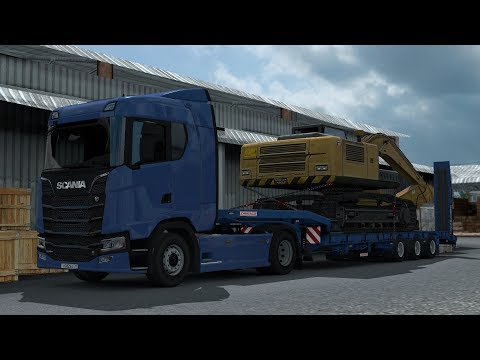 ETS 2 - Promods 2.30 - SCANIA S580 V8 - Trip: Chernyakhovsk (Черняхо́вск) - Płock