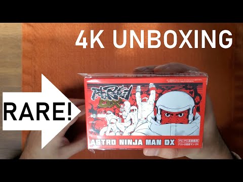 [4K] UNBOXING of RARE (BRAND NEW) 2022 FAMICOM SHMUP!!! Astro Ninja Man DX!!!