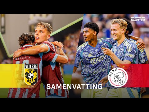 💥 VIERKLAPPER met HEERLIJKE goals in Airborne-wedstrijd 🦅  | Samenvatting Vitesse - Jong Ajax