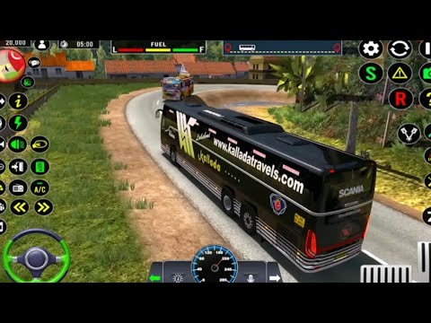 US Army Bus Driving Simulator 3D || Offroad Transport Soldiers Duty Driver || Android GamePlay