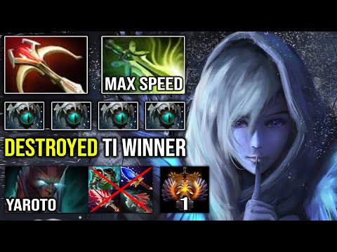EVEN 1st Rank TI Winner Can't Stop this Drow Ranger | BRUTAL Level 30 Crit Arrow vs Yatoro TB Dota 2