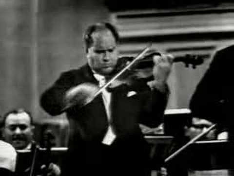 David Oistrakh plays Tchaikovsky Violin Concerto (3rd Mov.)