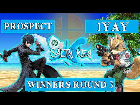 Prospect (Joker) vs 1yay (Fox) - Winners Round 3 - Salty Key #209 - SSB Ultimate