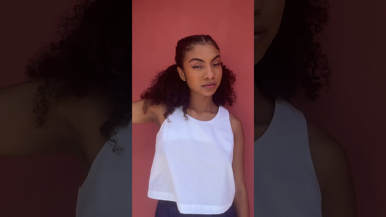 Molde em PDF Regata Nia: o cropped que une conforto e estilo! Em breve no site. #molde