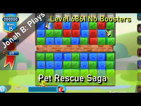 Pet Rescue Saga Level 6861 No Boosters