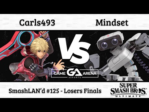 SmashLAN'd 125: Carls493 (Shulk) vs. Mindset (ROB) - Losers Finals
