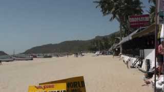 preview picture of video 'India Trip.South Goa.Palolem Beach. 03-03-2012'