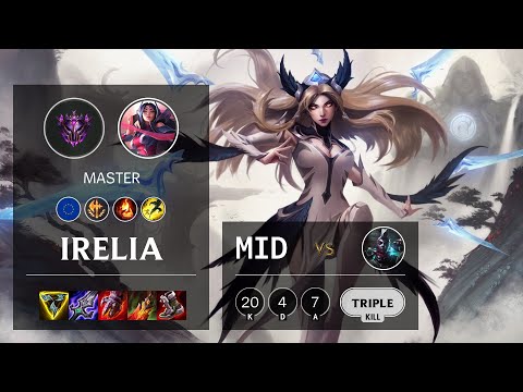 Irelia Mid vs Ekko - EUW Master Patch 10.25