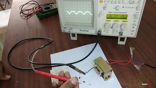 Half and full wave rectifier experiment without breadboard