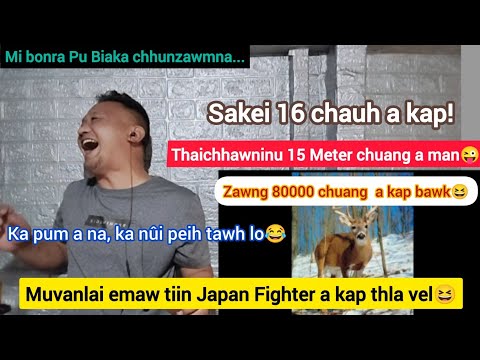 Mi bonra Pu Biaka chhunzawmna||Ka nui peih tawh lo😂Tluanga Tochhawng React 
