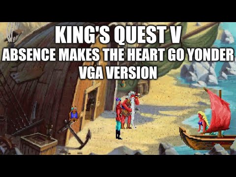 KING'S QUEST V (VGA Version) Adventure Game Gameplay Walkthrough - No Commentary Playthrough
