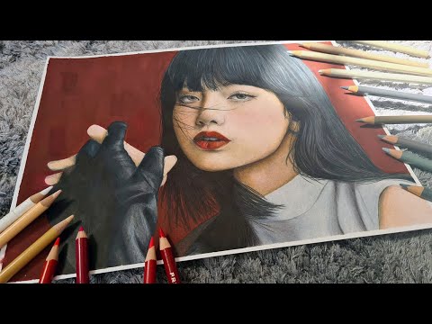 Draw Lisa - Black Pink | N'Art