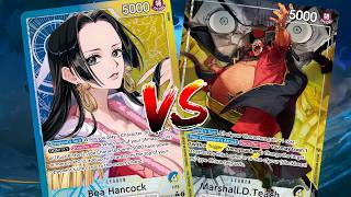 OP16 POV 🔵🟡 Boa VS ⚫🟡 Teach | One Piece TCG Locals | Ronda 3
