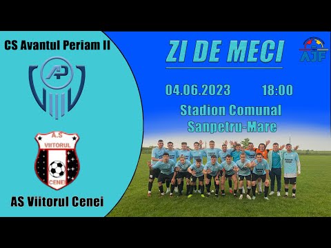 CS Avantul Periam II  9-0  AS Viitorul Cenei  |  Liga 6 Seria 2 Timis  |  Repriza 1