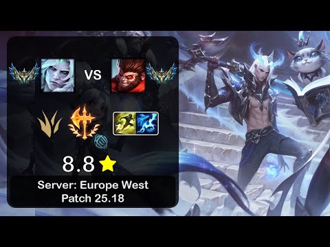 Viego Jungle vs Wukong - EUW Challenger - Patch 25.18