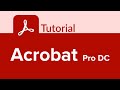 Acrobat Pro DC Tutorial
