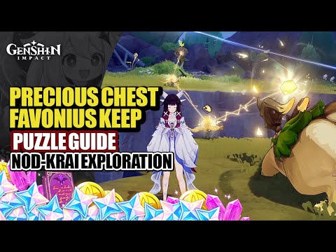 Corrupted Precious Chest Near Favonius Keep Puzzle Guide | Nod-Krai Exploration | Genshin Impact 6.3