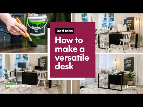 Lavori occasionali - Come realizzare una scrivania versatile