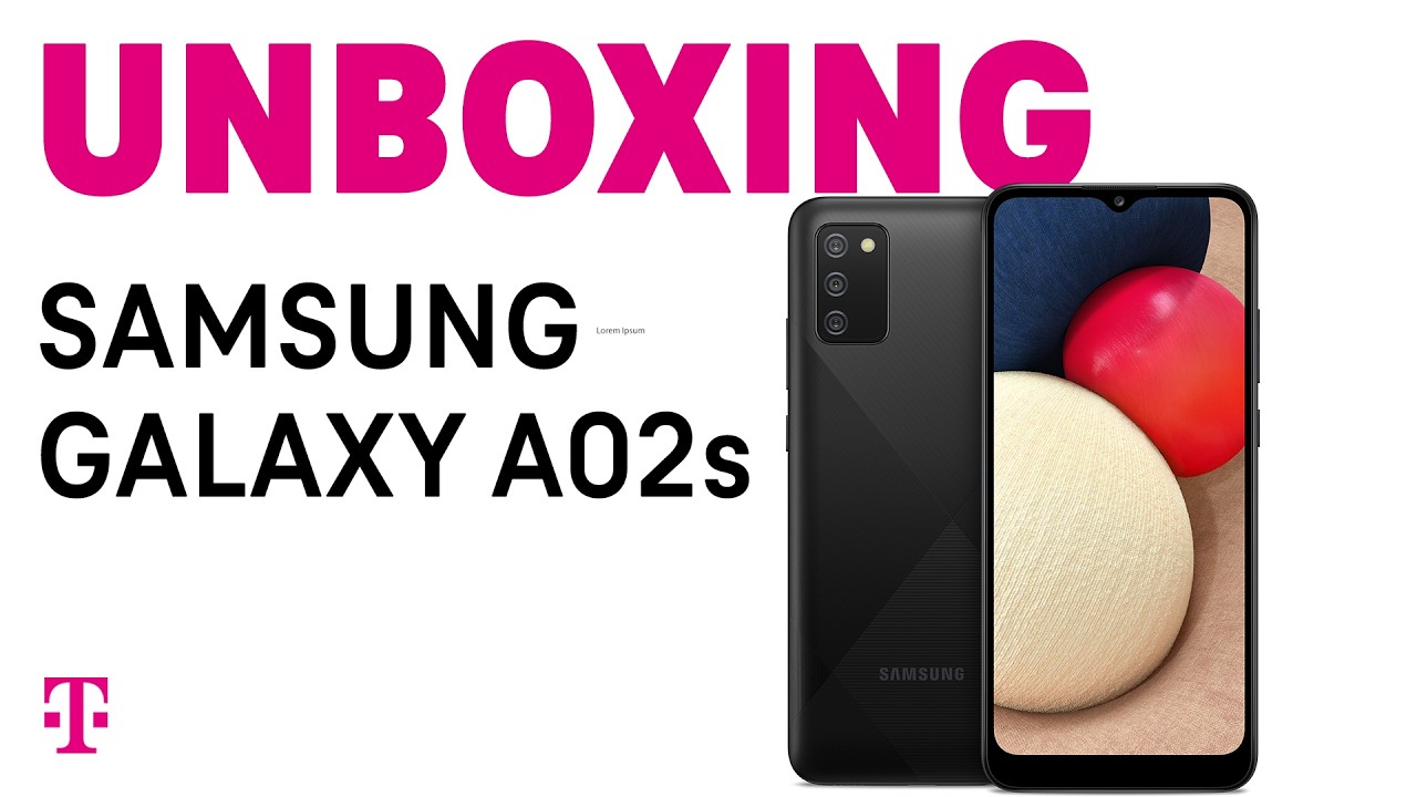 Samsung Galaxy A02s Unboxing | T-Mobile