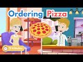 5 Minute English Conversation Practice How To Order Pizza On The Phone Conversation For Beginners