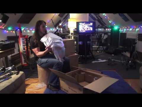 First Ever Roland TD-50 KV V-Drum Set Consumer Unboxing, Explanation, and First Impressions