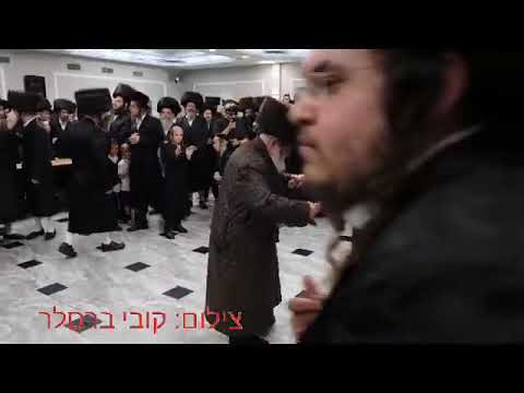 Viznitzer Rebbe At The Shatz - Viznitz Wedding - Tammuz 5783