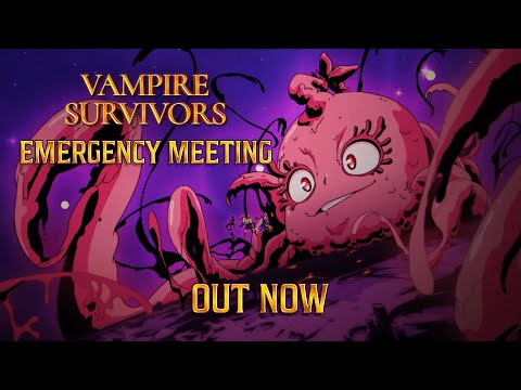 Vampire Survivors Emergency Meeting Launch Trailer