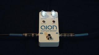 Video thumbnail for Aion Compressor guitar pedal demo by Aion FX